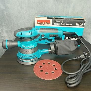 orbit: Экцентриковая шлифмашина Makita BO5041 (125 мм, 5") Описание: - — 1
