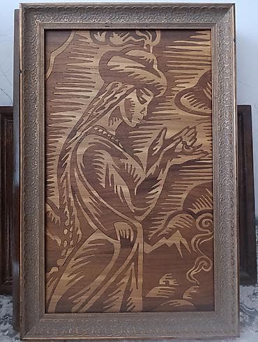 для дитей: Интерьерные панно из натурального дерева (интарсия/маркетри) - — 3