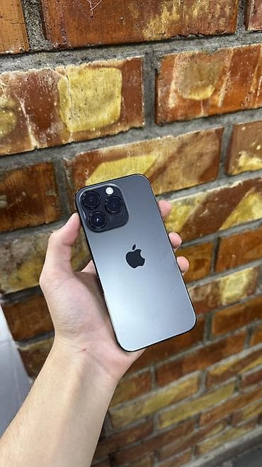 poco 3pro: IPhone 14 Pro, Б/у, 128 ГБ, Черный, Защитное стекло, Чехол, 83 % — 2