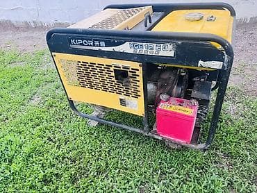мастит: Бензиновый электрогенератор KIPOR KGE12E3 (трёхфазный) - Модель — 4