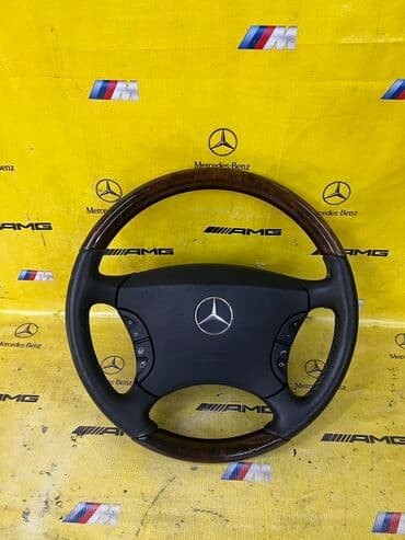 купить деревянный руль на мерседес w210: Руль Mercedes-Benz Б/у, Оригинал, Япония — 1
