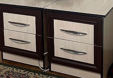 Спальний гарнитур сатылат. Шкаф,кузгу, диван,2 тумба комплект at lalafo.kg Спальний гарнитур сатылат. Шкаф,кузгу, диван,2 тумба комплект