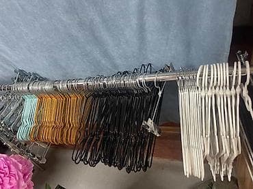 плечики для одежды напольные: Стеллаж и торговое оборудование для магазина - Стеллаж настенный — 3