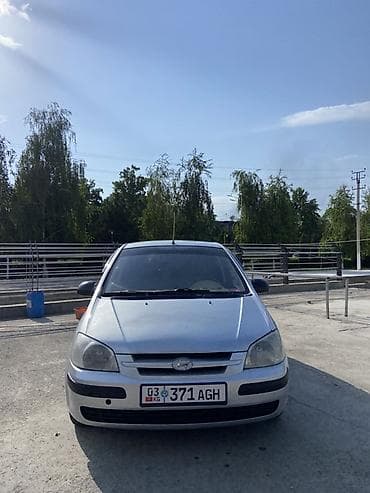 Унаа сатуу: Hyundai Getz: 2004 г., 1.3 л, Кол менен иштөөчү, Бензин, Хетчбек — 1