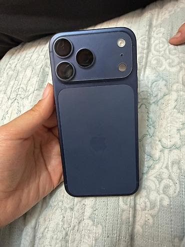 macbook m1 max: IPhone 17 Pro Max, 1 ТБ, Синий, Чехол, 100 % — 2