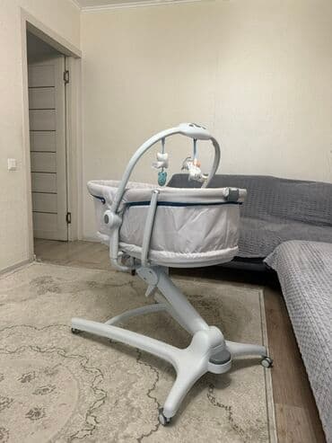 детский столик 3 в 1: Люлька, Жаңы, Бешик, Өзү алып кетүү — 4