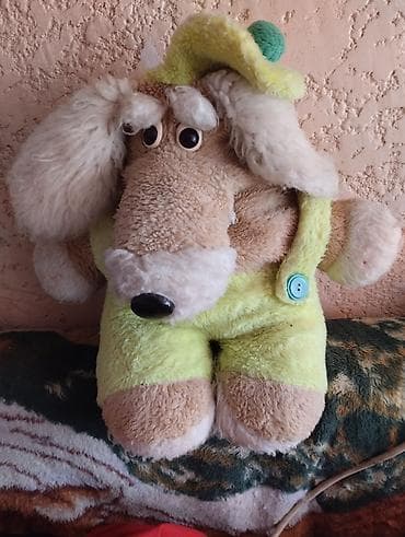 кийимдер бу: Мягкие игрушки — набор из 4 персонажей: 1) Щенок-плюшевый друг - — 4