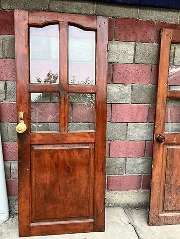 окрасе: Деревянные межкомнатные двери со стеклянными вставками Описание: - — 5