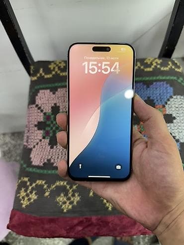 Техника и электроника: IPhone 15 Pro Max, Б/у, 256 ГБ, Серебристый, 79 % — 2