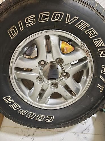 r16 mekab: Колеса в сборе 275 / 70 / R 16, Всесезонная, Б/у, 1 шт, Внедорожные (АТ/МТ), Литые, отверстий - 6 — 1