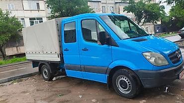 спринтер тентовой: Грузовик, Mercedes-Benz, Дубль, 3 т, Б/у — 3