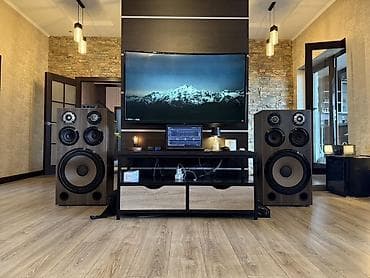 колонки овалы: Акустическая система напольная Фанера+дсп Нч jbl2226 Более 115db spl — 1