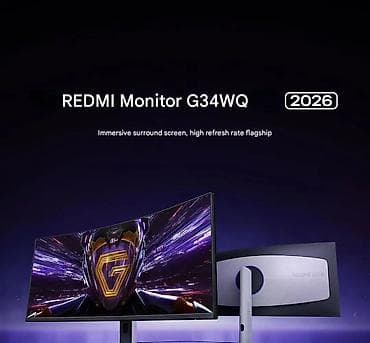 Мониторлор: Монитор, Xiaomi, Жаңы, LED, 34" - 35" — 2