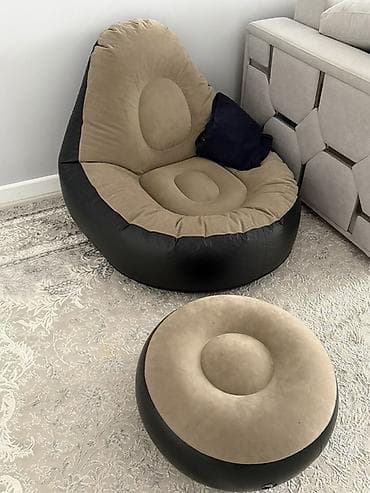 Шкафтар: Жел толтурма кресло, түсү - Күрөң — 3