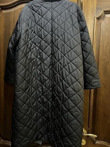 ark drops: Турецкое Стеганое утеплённое женское пальто с меховым воротником — 6