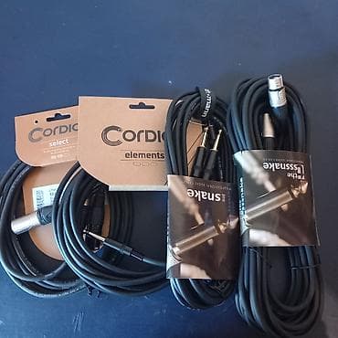 Шнуры разные - XLR папа-мама - 10 м-1500 сом --------------------6 м