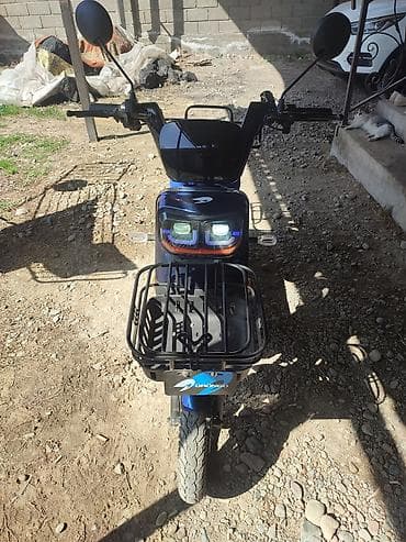 Электроскутер DRONGO (грузовой) - Компактный городской электроскутер