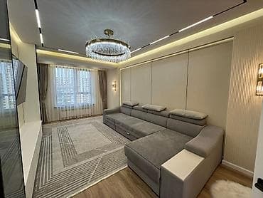 Квартиры: 3 комнаты, 131 м², Асанбай мкр Элитка, 13 этаж, Евроремонт — 9