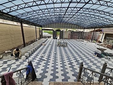 13 6 20: Укладка тротуарной плитки и доставка материалов на портере - — 4
