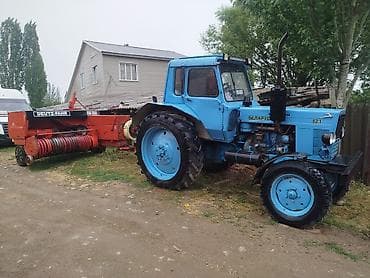 цепи камаз: Трактор МТЗ «Беларус» 82.1 + пресс‑подборщик DEUTZ‑FAHR HD‑500 — 7