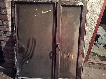 Эшиктер жана комплектөөчүлөр: Продаю б/у пластиковые окна. цена договорная — 6