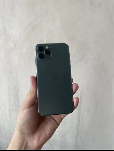 IPhone 11 Pro, Б/у, 64 ГБ, Space Gray, Чехол, 100 %