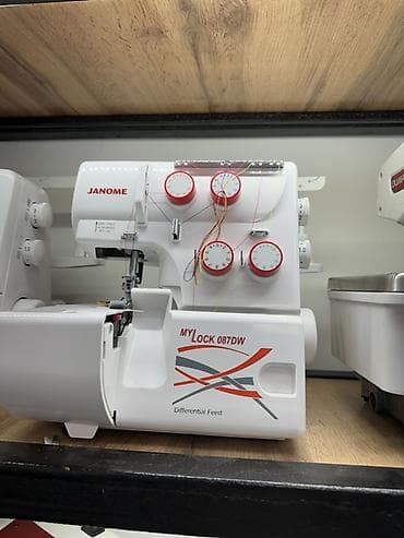 нити: Оверлок Janome MyLock 087DW - Тип: 3/4-ниточный оверлок - — 1