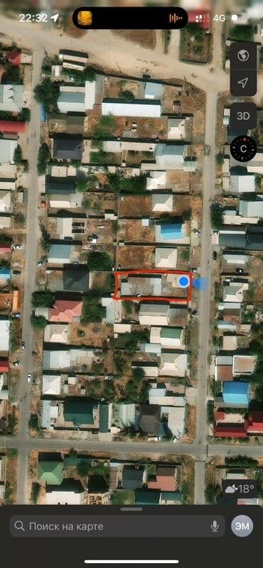 вдоль дороги: Дом, 2 м², 2 комнаты, Собственник, Старый ремонт — 1