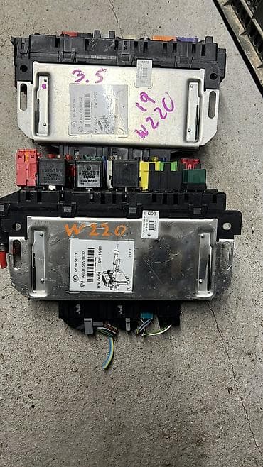 Блоки сам на mercedes benz w220 рестайлинг привозные запчасти с