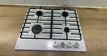 стеклянный фартук для кухни: Газовая, Механическое, Встраиваемая — 1