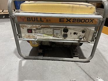 Инструменттер: Бензиновый генератор BULL EX2900X - Однофазный, выходное напряжение — 2