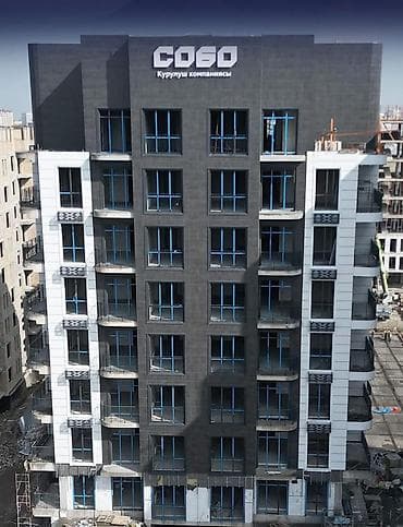 капстрой: 2 комнаты, 80 м², Элитка, 9 этаж, Готовая ПСО (под самоотделку) — 2