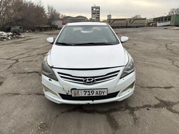 шины бу бишкек оптом: Hyundai Solaris: 2014 г., 1.4 л, Автомат, Бензиновая, Седан — 7