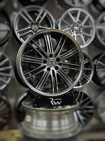 Литые Диски R 19 Work, Комплект, отверстий - 5, Б/у