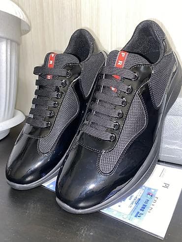 Личные вещи: Мужские кроссовки, 41, 42, 43, Prada, Новый, цвет - Черный — 2