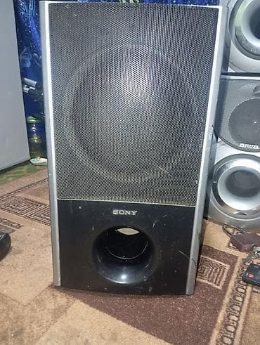 усилитель для буфер: Сабвуфер Sony SS-WS81 - Тип: пассивный сабвуфер (Speaker System) - — 1
