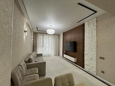 капстрой: 2 комнаты, 61 м², Элитка, Асанбай мкр Элитка, 7 этаж, Евроремонт — 4