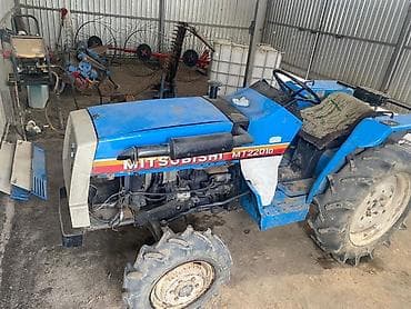 Транспорт: Мини-трактор Mitsubishi MT2201D - Полный привод 4x4. - Дизельный — 2