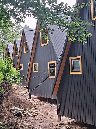 профессиональный свет: Беседка 850 x 650 x 6 м, Дерево — 3