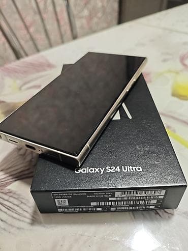 tsunami xl: Samsung Galaxy S24 Ultra, Б/у, 512 ГБ, цвет - Серый, 2 SIM — 1