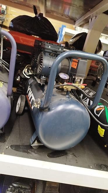 Инструменттер: Двух поршневой компрессор новый, бесшумный на 50 лит. Самовывоз или — 3