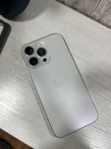 ipad 8: IPhone 15 Pro Max, Б/у, 512 ГБ, Natural Titanium, Зарядное устройство, Защитное стекло, Чехол, 87 % — 4