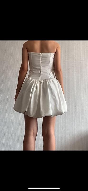 черная жемчужина: Вечернее платье, Коктейльное, Короткая модель, Без рукавов, Корсет, XS — 3