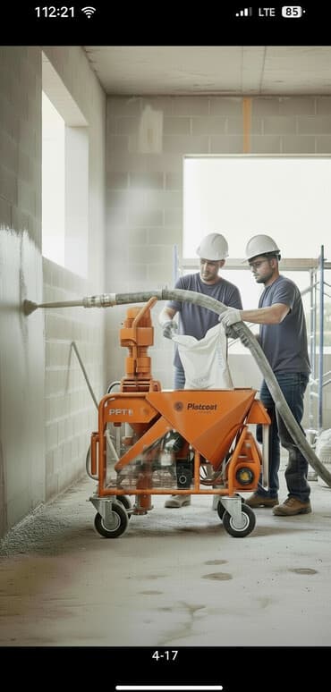 Штукатурная станция, Новый, В наличии