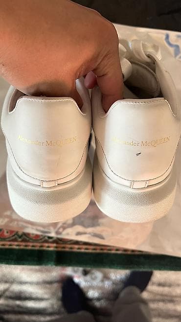 Туфли: Мужские кроссовки, 42, Alexander McQueen, Б/у, цвет - Белый, Самовывоз — 4