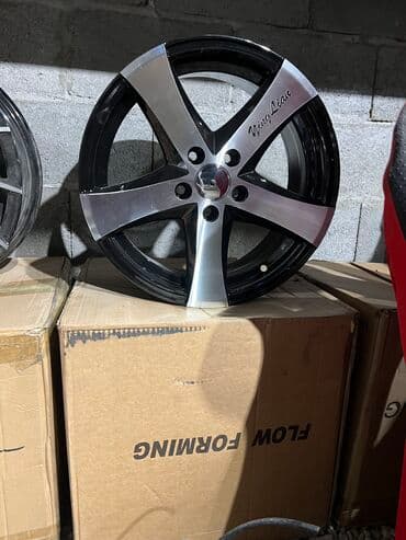 купить диски на авто в бишкеке: Литые Диски R 15 Vossen, Комплект, отверстий - 5, Б/у — 1