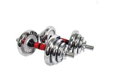 настольный теннисные ракетки: Гантель хром 10 кг каждая Разборные Удобные Цена за пару Общий вес — 1