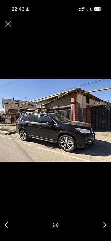 капитан: Subaru Ascent: 2019 г., 2.4 л, Вариатор, Бензин, Кроссовер — 2