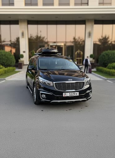 машина обмен на телефон: Kia Carnival: 2016 г., 3.3 л, Типтроник, Бензиновая, Минивэн — 1