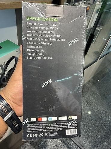 samsunk s10: Портативная беспроводная колонка ZEALOT S32 Max — Super Bass Основные — 3